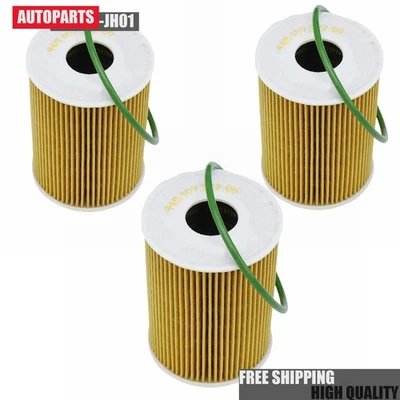 3 Pieces Engine Oil Filter for Porsche 911 2009-2019 Cayenne Macan Panamera - Image 1 of 4