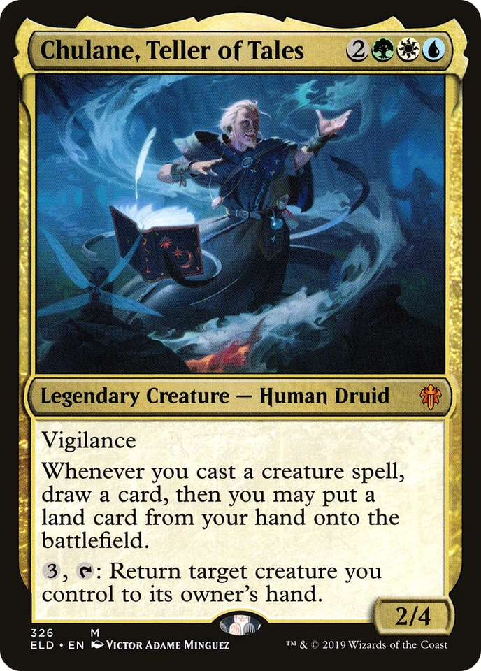 Chulane, Teller of Tales #326 (Foil) (MP) Throne of Eldraine ELD Magic MTG - Image 1 of 1