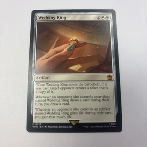 MTG Wedding Ring NM English Universes Beyond: Doctor Who 213 Artifact Draw Cards - Picture 1 of 10