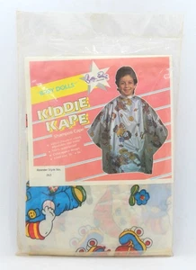 Vintage Betty Dain "Baby Dolls" Kiddie Kape Shampoo Cape | Child-Size 36x36 NOS - Picture 1 of 3