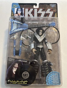 McFarlane toys 1997 Ace Frehley KISS 7" Action Figure Brand New Sealed - Foto 1 di 8