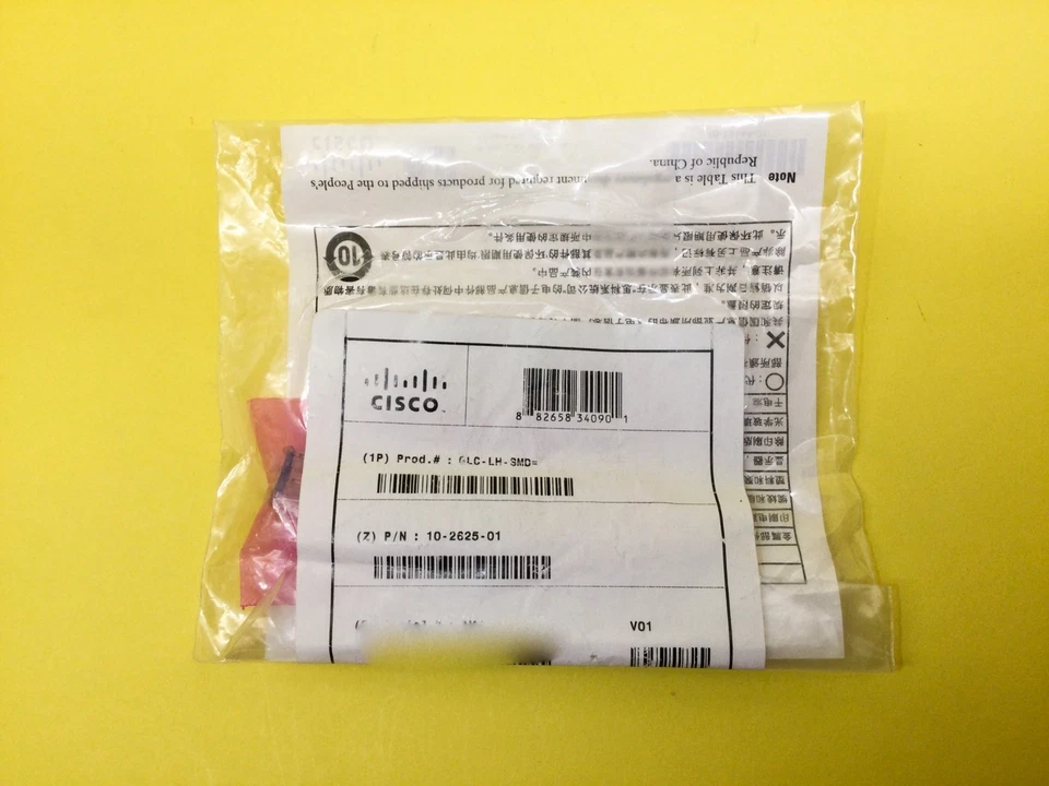 Cisco GLC-LH-SMD 10-2625-01 V01 1000BASE-LX/LH SFP Transceiver Module