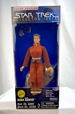 Figura de acción Star Trek DS9 Major Kira 9" Playmates 1997 Collector Series nueva en caja Foto 1 de 4