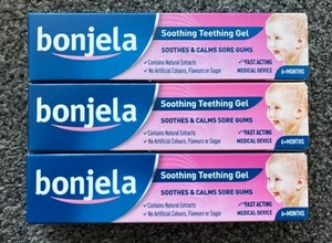 Gel para dentición Bonjela Children 6+ 3 X 15 g - Alivio eficaz del dolor - Imagen 1 de 5