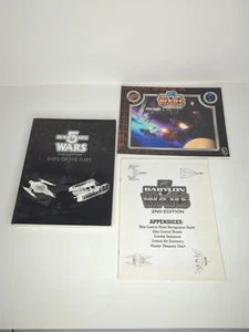 Babylon 5 Wars Agents of Gaming Ships of the Fleet 2nd Edition No Disc - Picture 1 of 6