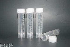 Kunststoffdosen, Kunststoffröhrchen 50 St. mit Skala 30ml, Schraubverschluss - Bild 1 von 1