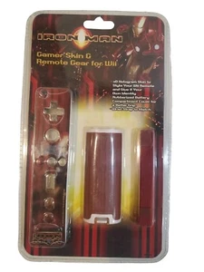 IRON MAN Gamer Skin & Remote Gear for Wii 2009 - Picture 1 of 5