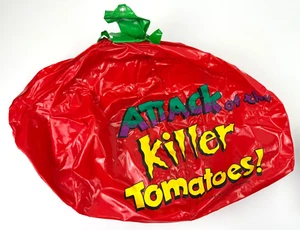 Vintage RARE Attack of the Killer Tomatoes! TV Promo Vinyl Beach Ball UNBENUTZT RARITÄT - Bild 1 von 8
