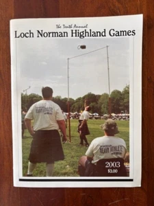 2003 Loch Norman Highland Games Souvenir Book, North Carolina SCOTTISH Scotland - Picture 1 of 1