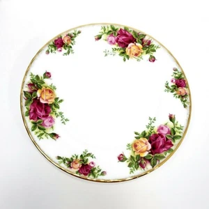 7" ROYAL ALBERT Dessert/Pie Plate Old Country Roses Replacement - Foto 1 di 3
