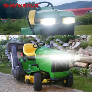 2 Bright White LED headlight bulbs for Deere LX Series LX172 LX173 LX176 mower - Picture 1 of 12