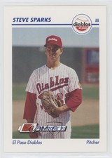 1991 Line Drive Pre-Rookie AA Steve Sparks #196