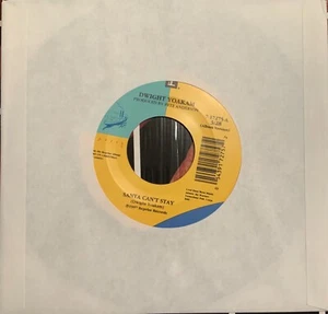DWIGHT YOAKAM-THE CHRISTMAS SONG/SANTA CAN'T STAY-1997 REPRISE 7" SINGLE 45-USED - Picture 1 of 3