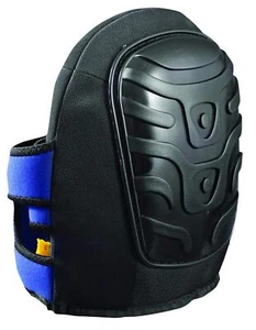 One Size Fits Most Blue Premium Foam Knee Pad Black/Blue - Picture 1 of 2