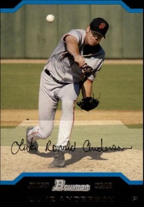 2004 Bowman #274 Luke Anderson FY RC