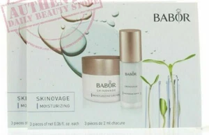 Babor Skinovage Moisturizing Cream, Rich Cream and Serum 3Set 0.06oz X 5 SAMPLES - Picture 1 of 1
