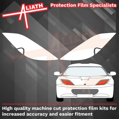 Se adapta a faros Lotus Evora 2009-22 transparente protector de astillas de piedra película de protección de pintura - Imagen 1 de 3