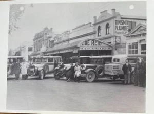 3 fotos 8X10 de autobuses Hudson de 1920 en Nueva Zelanda Timaru Kurow para colección - Imagen 1 de 5