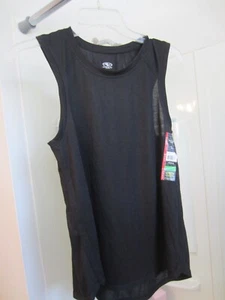 NWT women's active wear tank top racerback Athletic Works Size S black - Picture 1 of 10