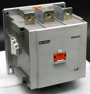 One LS Metasol MC-500A Magnetic Contactor 3-Pole Size 6 AC/DC NEW - Picture 1 of 16