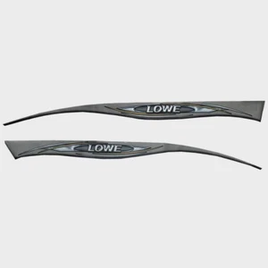 Lowe Boat Graphic Decals 2129952 | Deep V185 Gray Stickers (Set of 2) - Picture 1 of 3