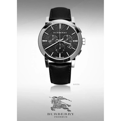 Montre Homme BURBERRY MADE SUISSE avec Chronographe et Date. 449 00 € NEUVE