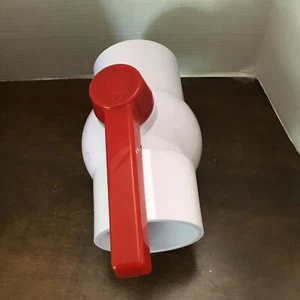 PVC KOMPAKT KUGELHAHN - 4" - Muffe - Sanipro - Bild 1 von 6