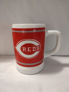🔥Official MLB Vintage Cincinnati Reds Coffee Mug By Papel 16ozs