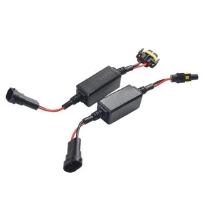 H9 H11 LED Headlight Canbus Error Free Anti Flicker Resistor Canceller Decoder - Picture 1 of 12