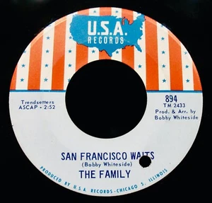 THE FAMILY: San Francisco Waits & Without You~Obscure Rare Psych 45~U.S.A. #894 - Bild 1 von 2