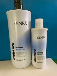 Kenra Moisture Shampoo & Conditioner 33.8oz & 10.1oz New Package & Authentic - Picture 1 of 1
