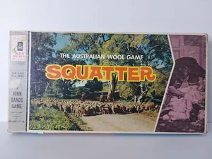 Squatter Board Game John Sands 1961 Vintage Antique Retro Australia Wool - Picture 1 of 10