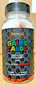 Alpha Lion Gains Candy Fat Loss Caloriburn Weight Loss Capsules 60 Capsules New - Picture 1 of 3
