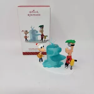 Hallmark Keepsake Ornament Icy-Cool Adventure Phineas & Ferb 2014 Disney - Picture 1 of 7