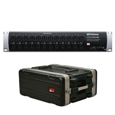 Presonus Studiolive 24R Rack Mixer + Gator Case + Outlet Power Conditioner - Image 1 of 4