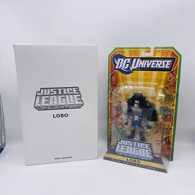 LOBO JUSTICE LEAGUE UNLIMITED MATTYCOLLECTOR EXCLUSIVE  5” NIP MATTEL - Image 1 of 4
