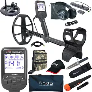 Nokta The Legend SMF Metal Detector Pro Pack, Pinpointer, Digger, Hat, Carry Bag - Picture 1 of 7