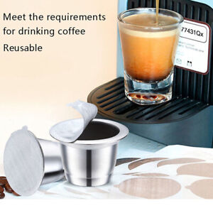 Nespresso Stainless Steel Refillable Coffee Capsule Coffee Filter Coffee `ti