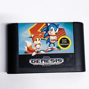 Sega Genesis Spiel Sonic The Hedgehog 2 Patrone nur nicht zum Weiterverkauf ungetestet - Bild 1 von 5