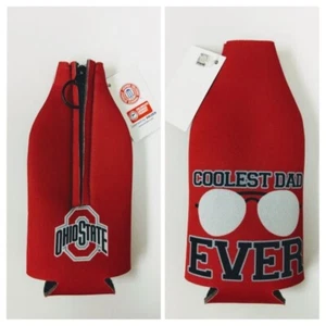 OSU Kolder Zip-Up Bottle Suit Sleeve  Coolest Dad Ever Ohio State     HG18 - Picture 1 of 3