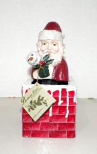 DEE FAUST BETHANY LOWE DESIGNS WEIHNACHTSMANN WACKELKOPF NEU 8 1/2" - Bild 1 von 7