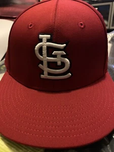 Gorra roja deportiva St. Louis Cardinals MLB OC Proflex elástica ajuste flexible M/L - Imagen 1 de 6