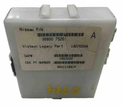 2006 INFINITI QX56 módulo de memória controle de posição de condução # 988007S201 # TB2-1 - Imagem 1 de 4