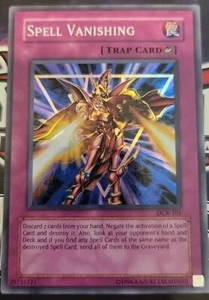 YuGiOh Spell Vanishing DCR-101 1st Edition Super Rare NM - Picture 1 of 6