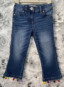 Girls Age 6 (5-6 Years) Cropped Jeans From Next - Picture 1 of 5