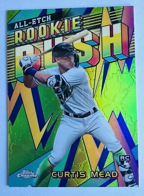 2024 Topps Chrome All-Etch Rookie Rush #CERR-6 Curtis Mead (RC) - Image 1 of 2