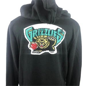 Touch Alyssa Milano Womans Black Zip Up Hoodie Vancouver Grizzlies Basketball - Picture 1 of 8