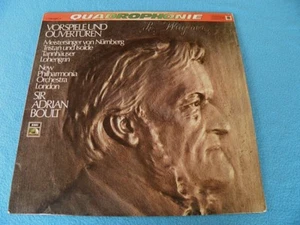 Wagner - Overtures & Preludes / Adrian Boult / RARE Quadro Quadraphonic SQ LP - Picture 1 of 2