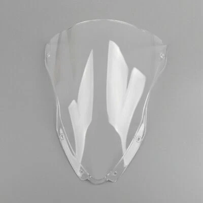 适用于川崎 Ninja ZX10R 2016 - 2020 透明双气泡挡风玻璃挡风玻璃 ABS — 第 1/4 张图片