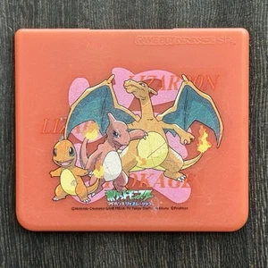 Nintendo Game Boy Advance GBA SP Official Pokemon Red Fire Charizard Hard Cover - Picture 1 of 3